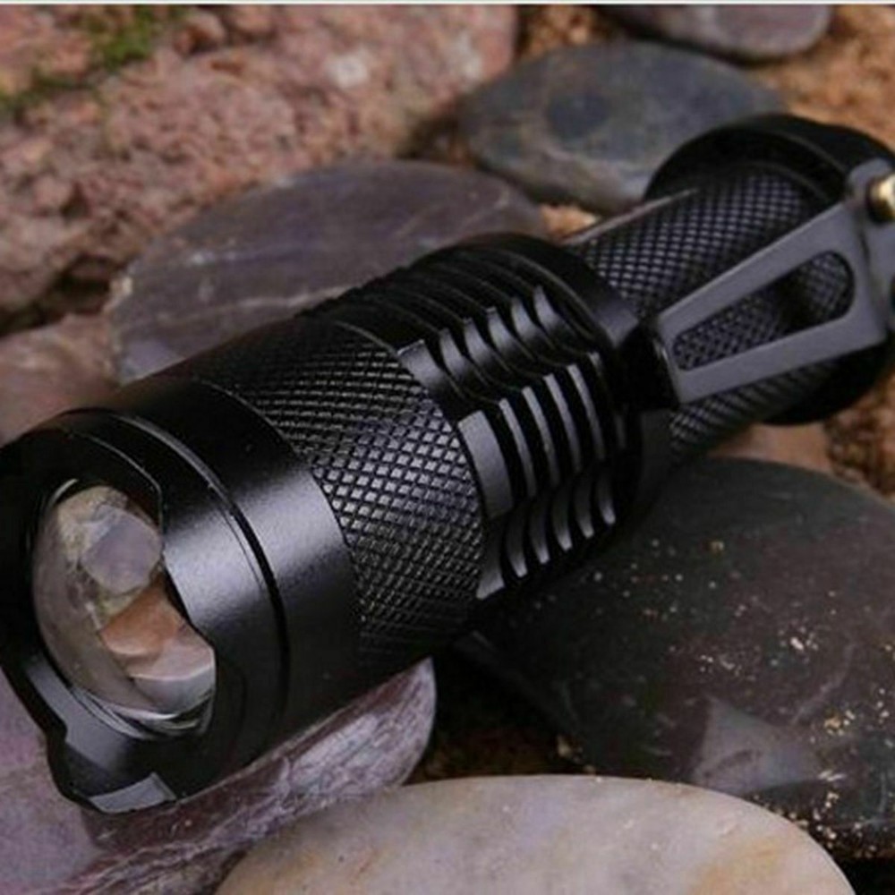 1x Flashlight LED Tactical Military Grade Torch Small Flashlight Bright Light