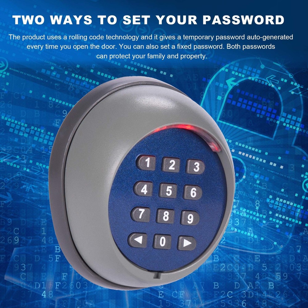 Security Wireless Automatic Code Entry Gate Keypad Remote Operator Panel Control