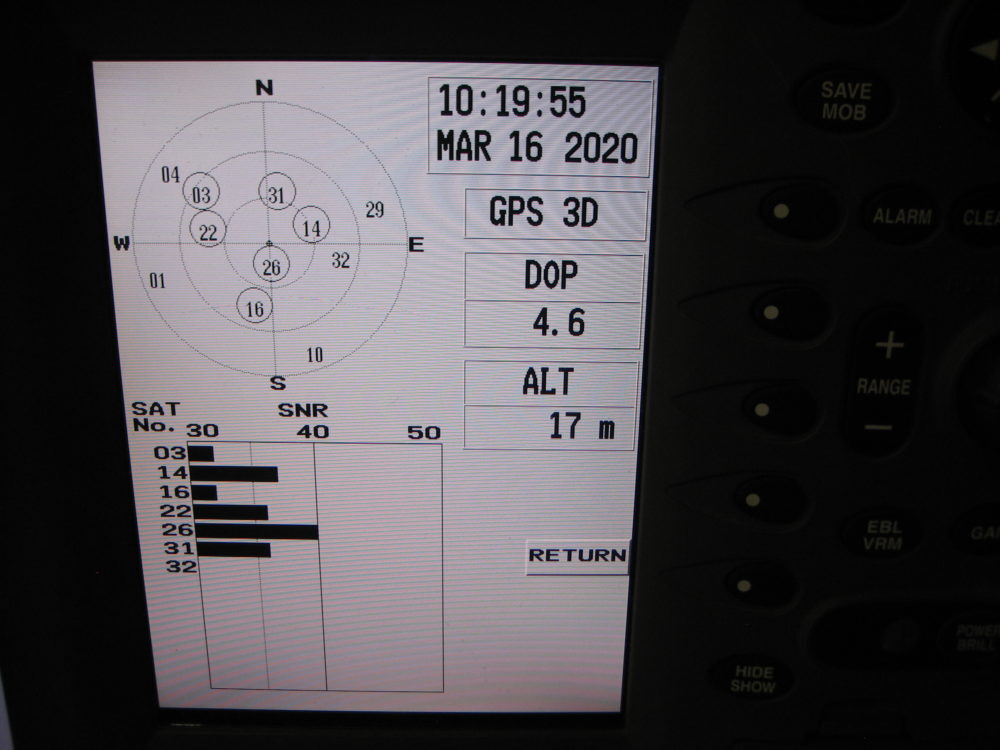 Furuno GD-1700c 7" Navnet Navionics Chartplotter VX1 Display -- Tested/Updated!