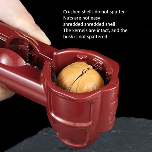 Stainless Steel Walnut Cracker Opener Tool Multifunction Nutcracker with Non