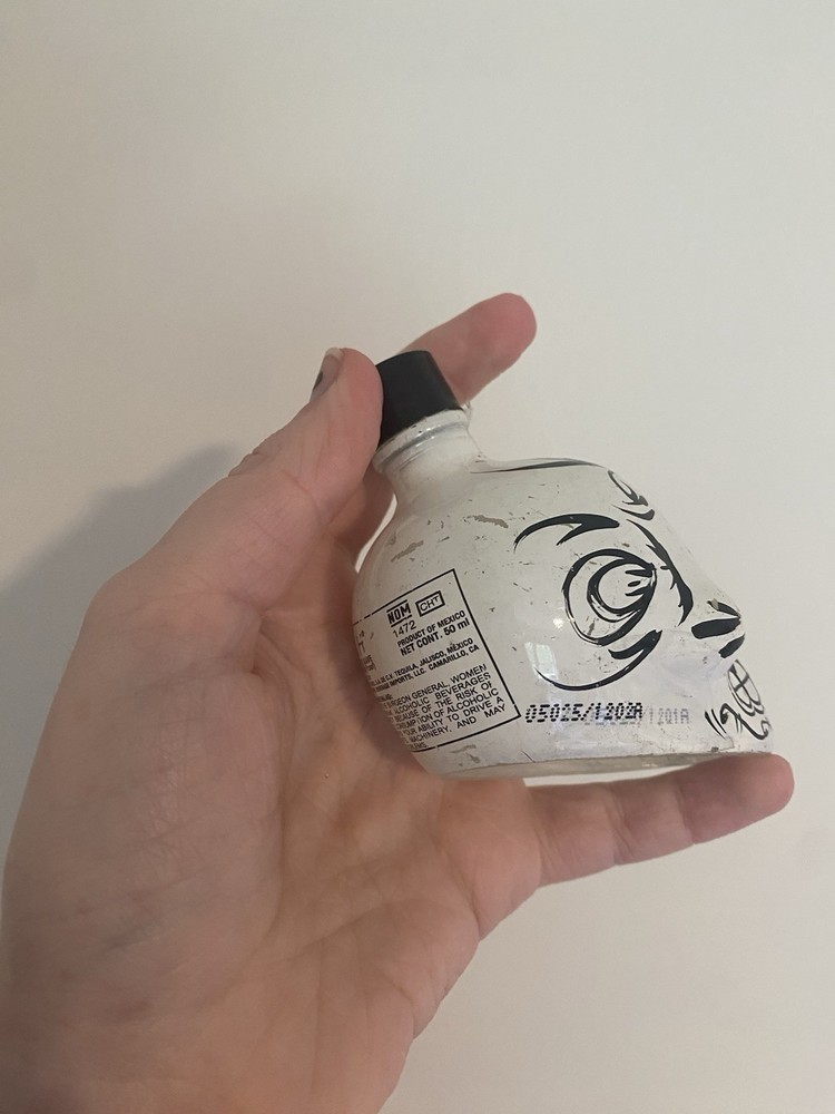 White Kah Skull Bottle