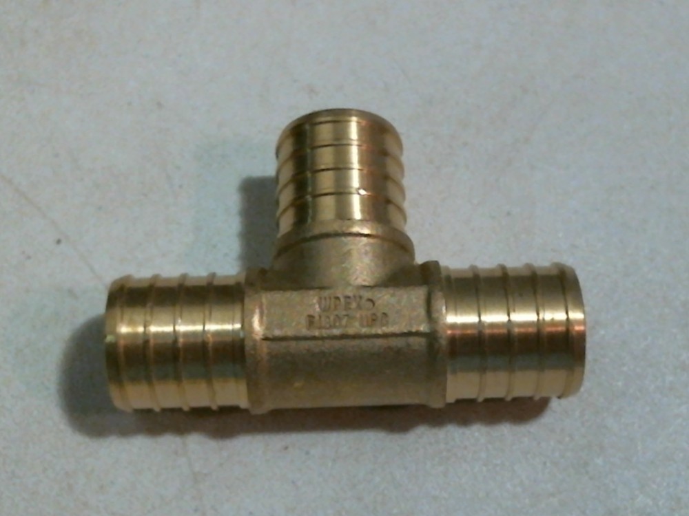 Watts WaterPEX Pex Tee 1C x 1C x 1C -BR, 18B-16, FREE SHIPPING