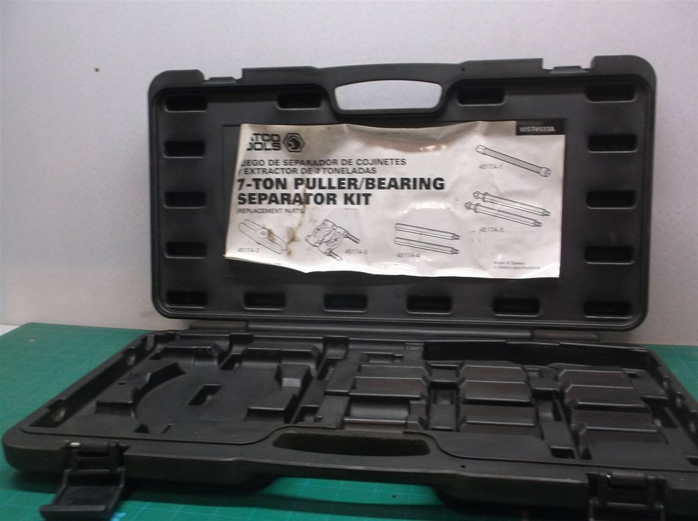 Case Only For A Matco Tools 7-Ton Puller/Bearing Separator With One Broken Latch