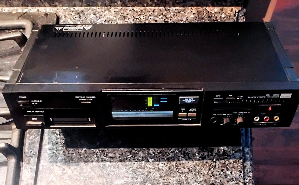 sansui rg-900r spectrum analyzer