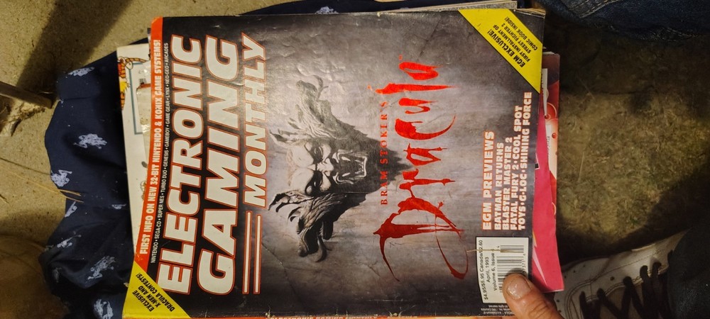 Electronic Gaming Monthly Dracula April 1993