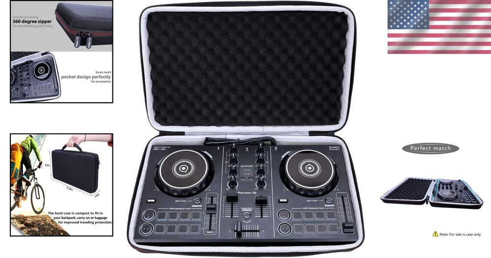 Protective Case for Pioneer DJ DDJ-200 Smart Controller