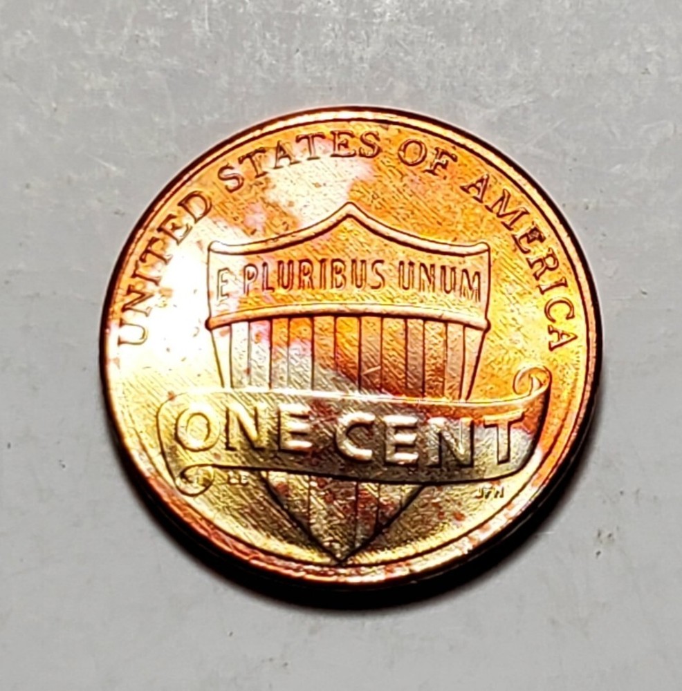 TONED 2012 P  LINCOLN SHIELD PENNY UNC #C7310