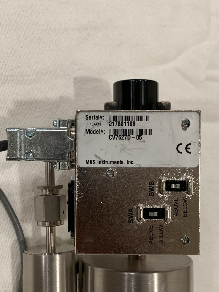 MKS Baratron Capacitance Manometer CV7627D-05 Baratron Isolation System