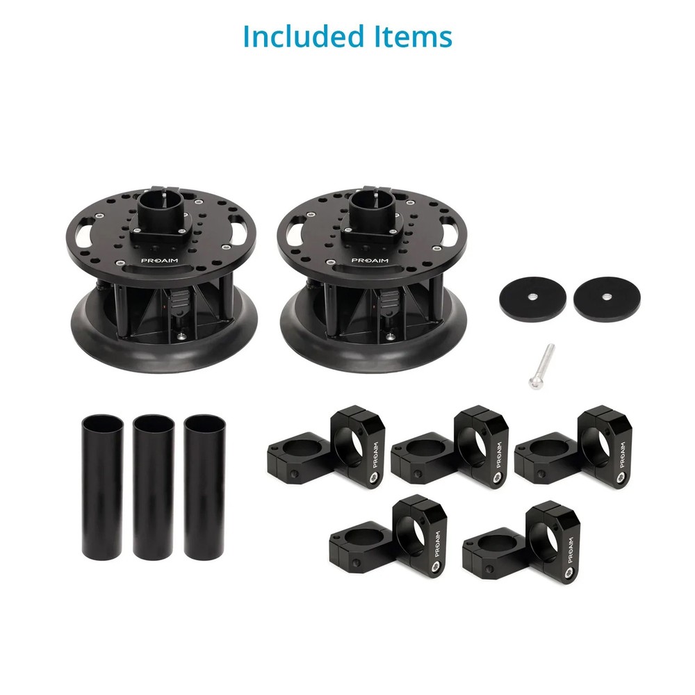 Proaim Action-King 8” Suction Mount Car Camera Rigging System | ø42mm.
