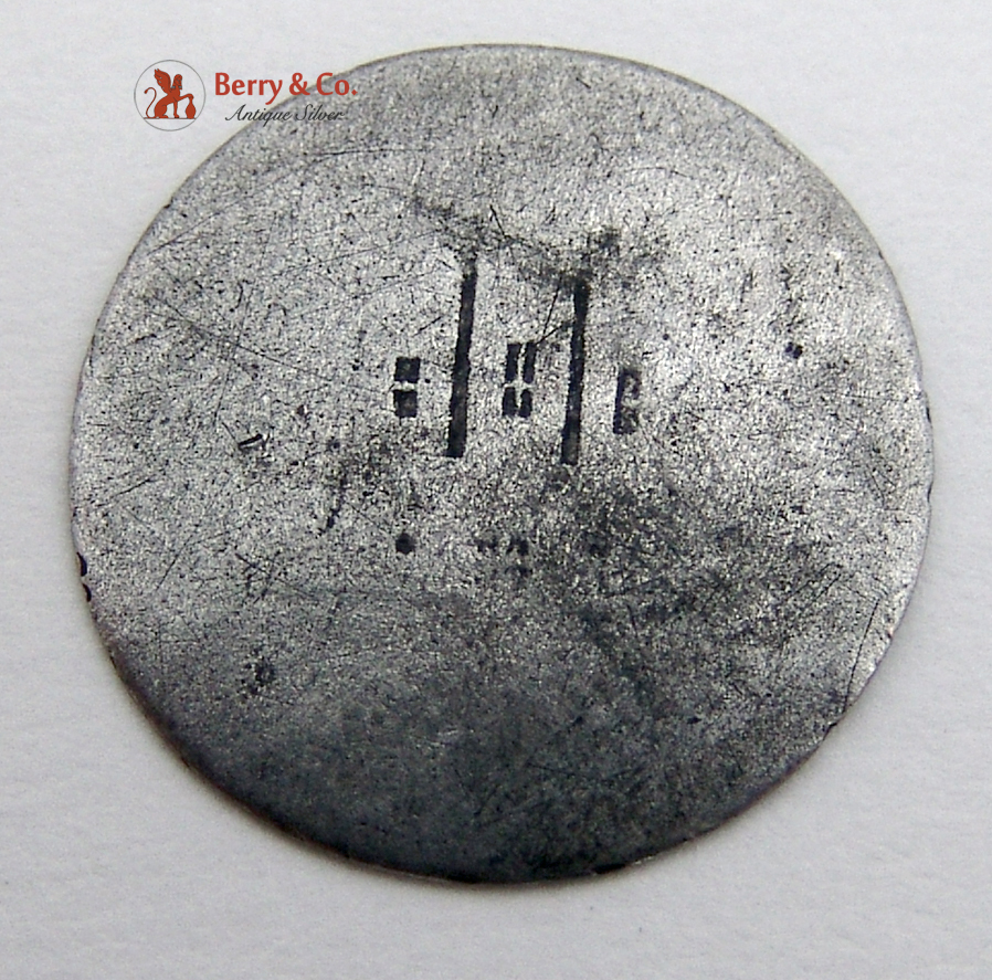 18th Century Spice Box Continental 800 Silver 1796