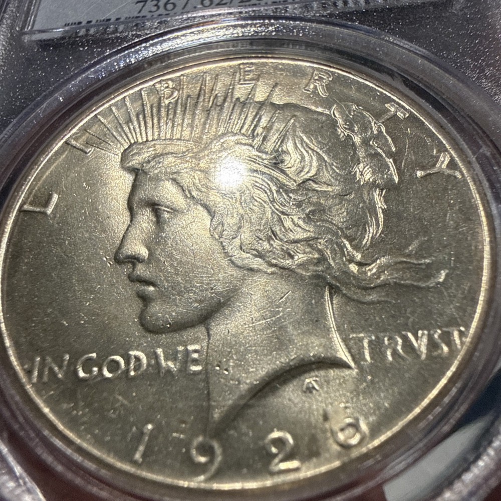 1926 Peace Dollar MS 62 PCGS