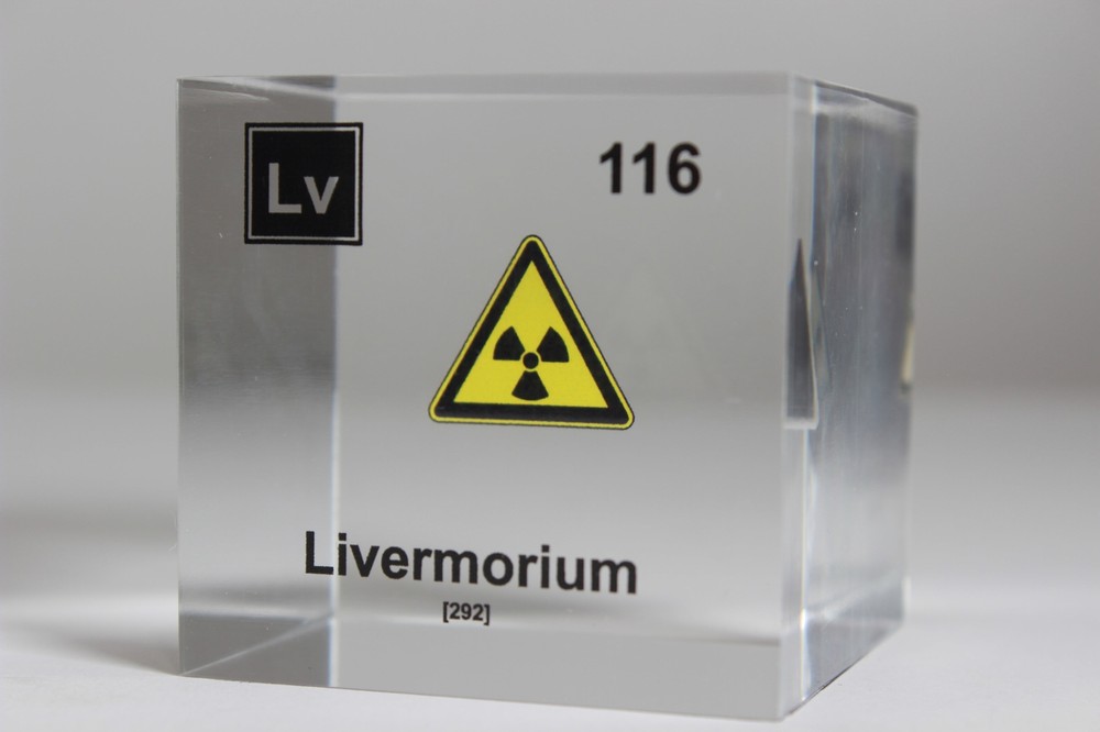 Livermorium Element Cube