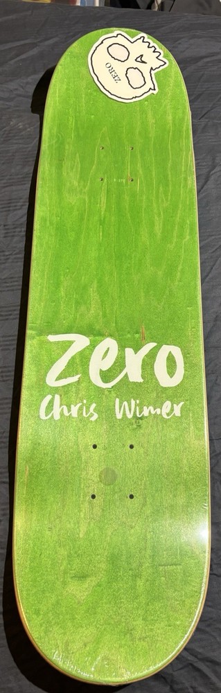 Zero Chris Wimer Deck Floral Cardinal Graphic Art Theme Skateboard