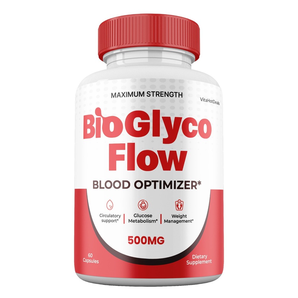 BioGlyco Flow Capsules, Max Strength, Bio Glyco Flow Supplement (5 pack)