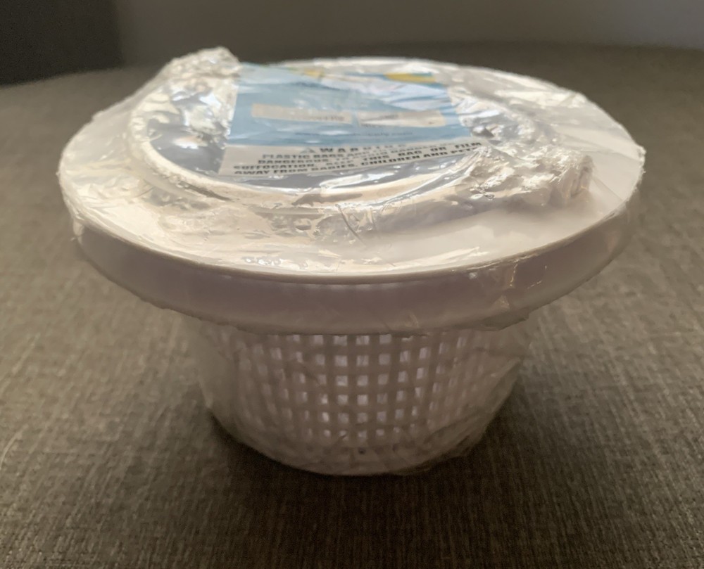 NEW 2-Pack Above Ground Replacement Pool Skimmer Baskets with Handle