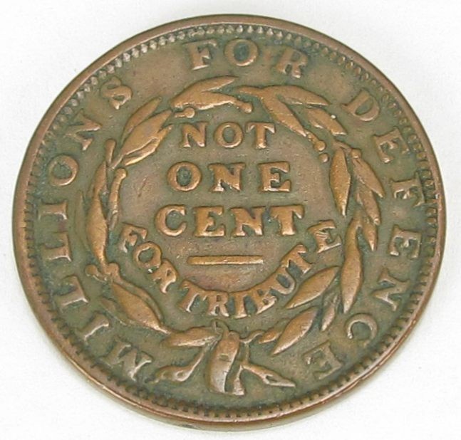 Hard Times Token Not One Cent, HT 50, Fine, #229