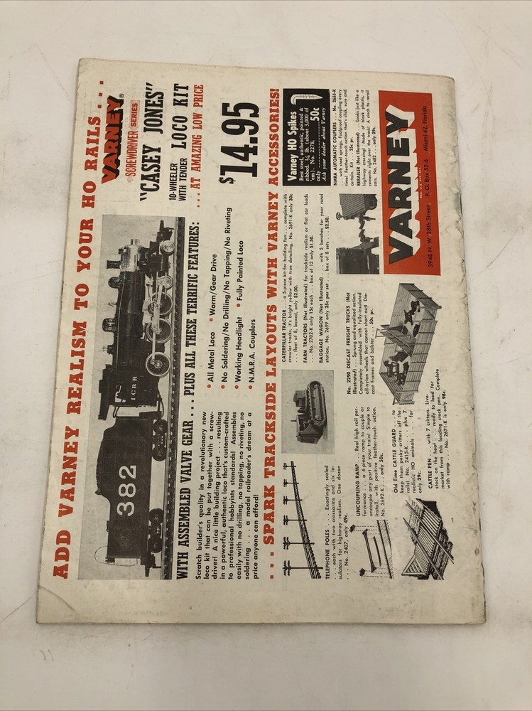 Model Railroader Magazine January 1960