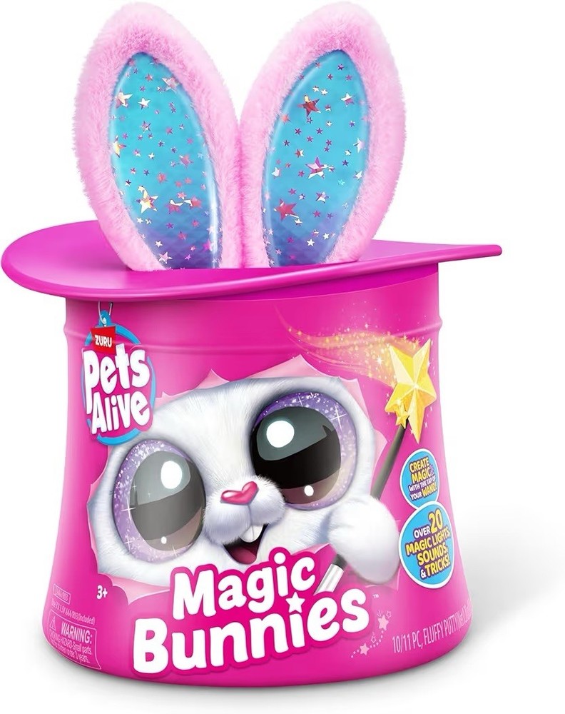 Pets Alive Magic Bunnies (Candy) by ZURU Electronic Interactive Plush
