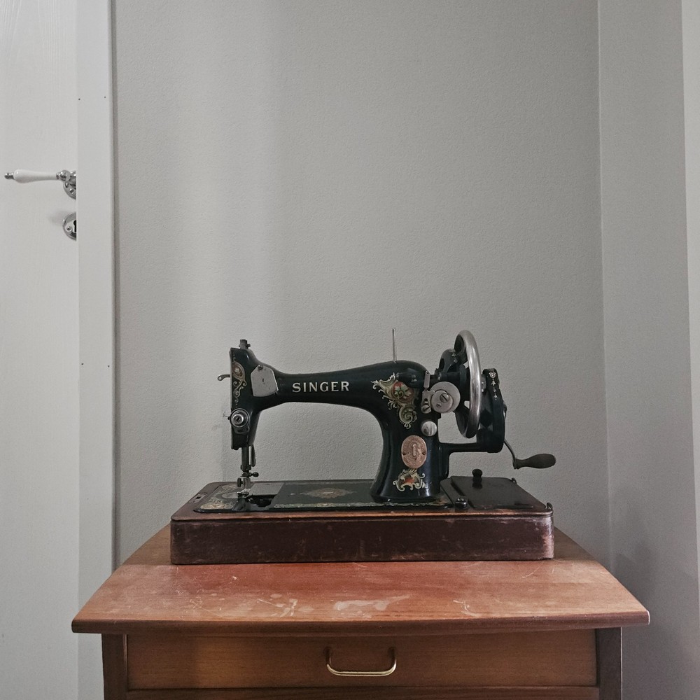 MID CENTURY Norwegian Sewing Table
