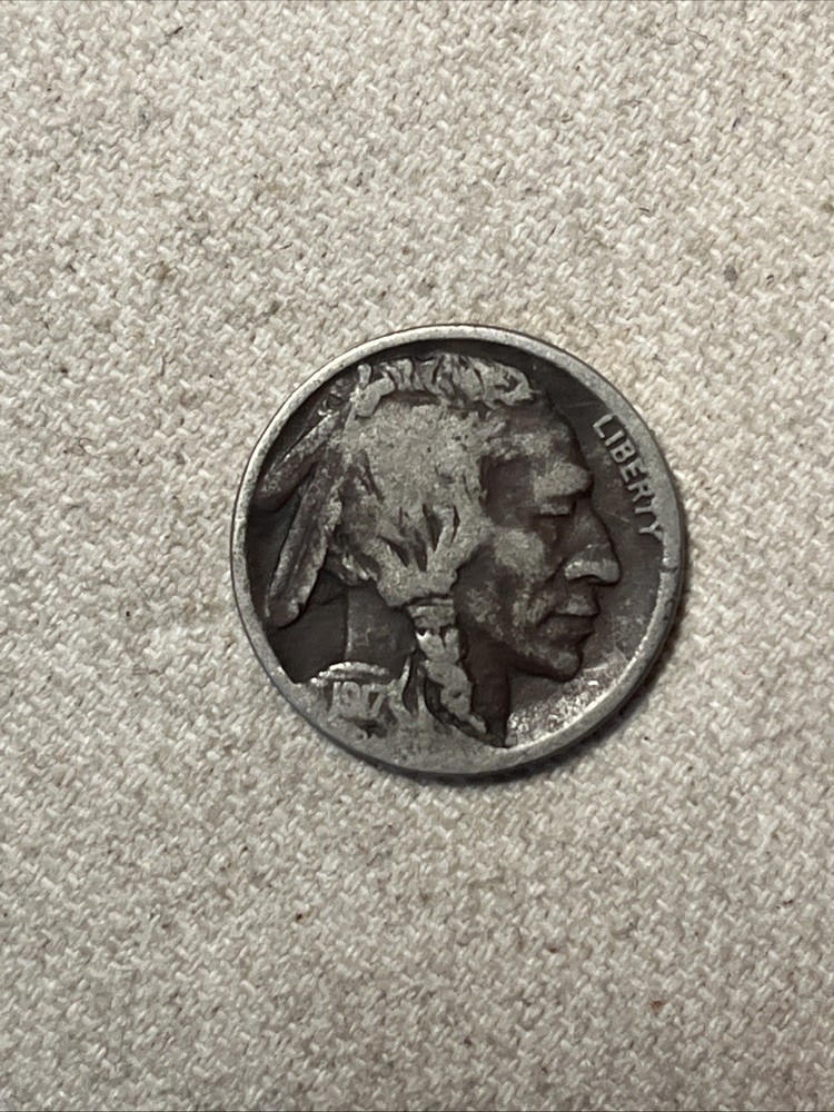 1917-D Buffalo Nickel FINE