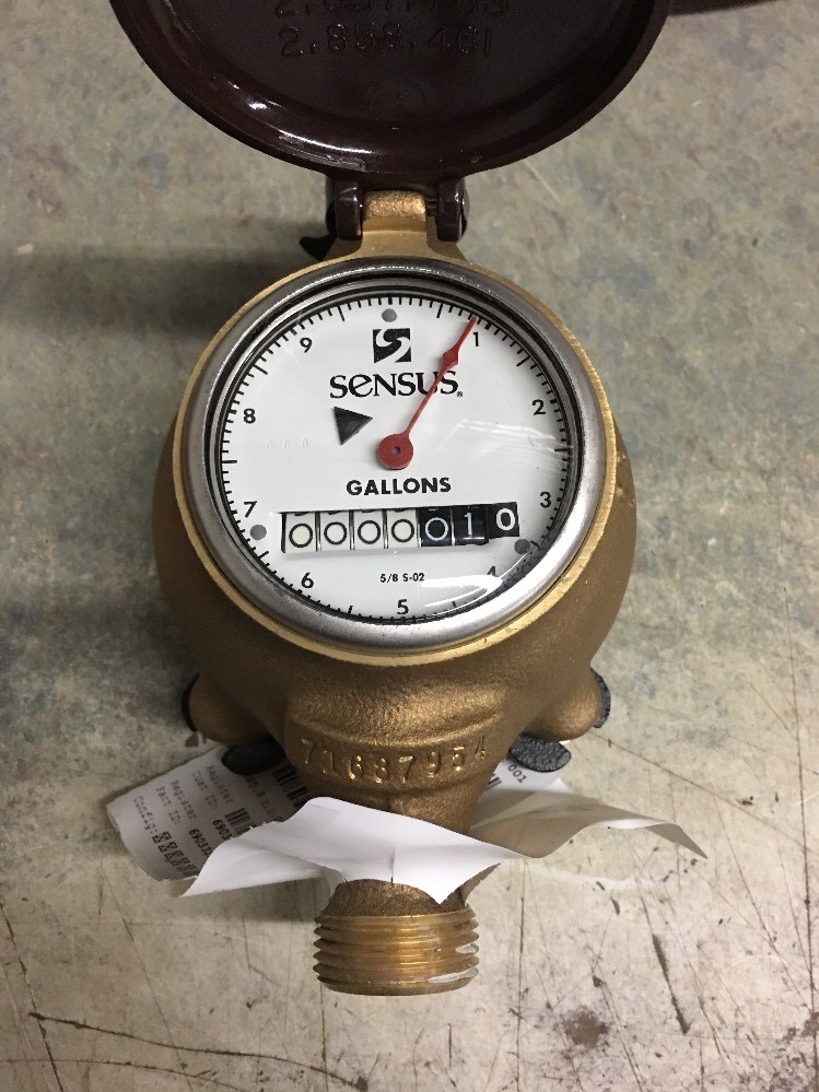 Sensus 5/8x3/4 SR Direct Reading In Gallons
