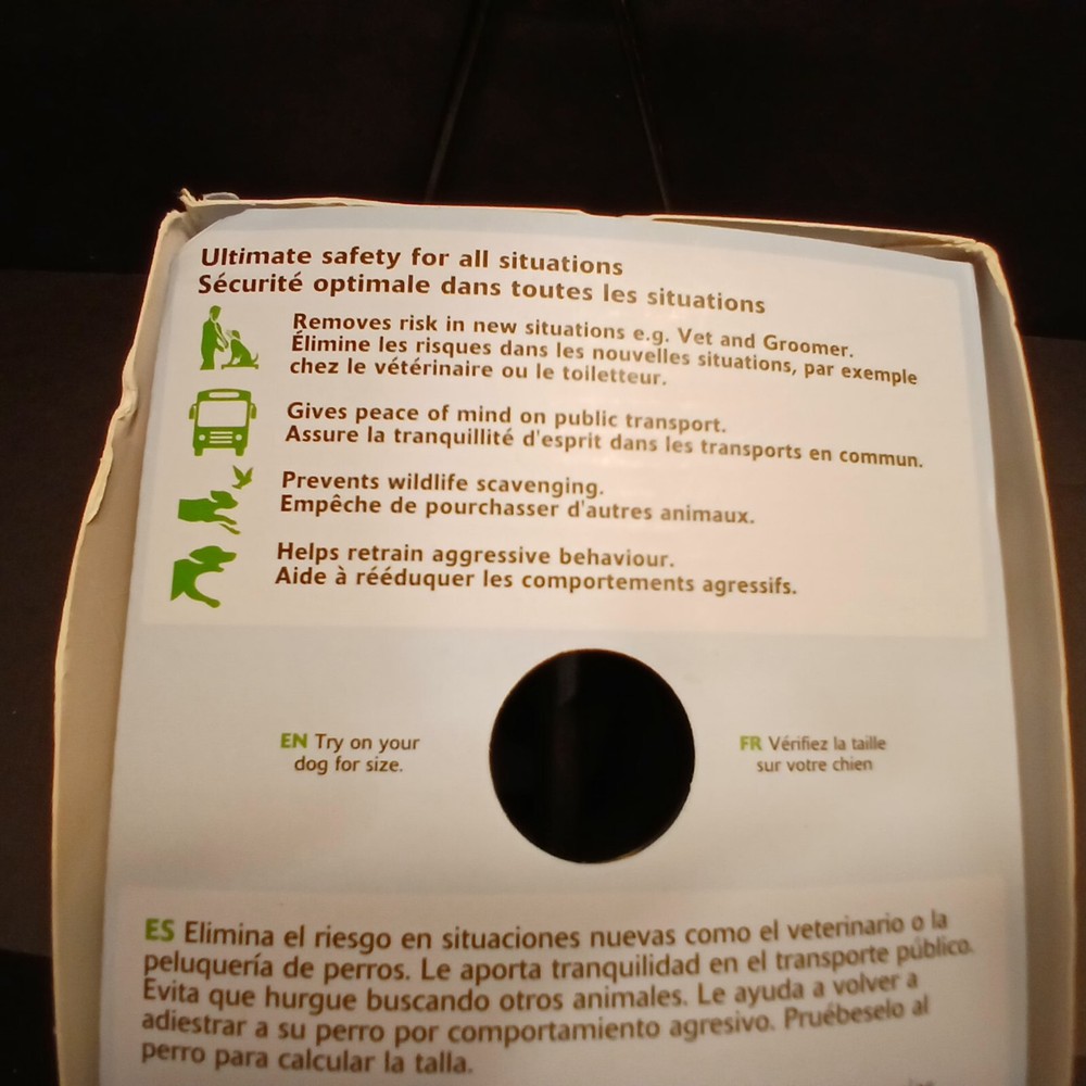 Bakerville Brand Large Dog Muzzle Size 5