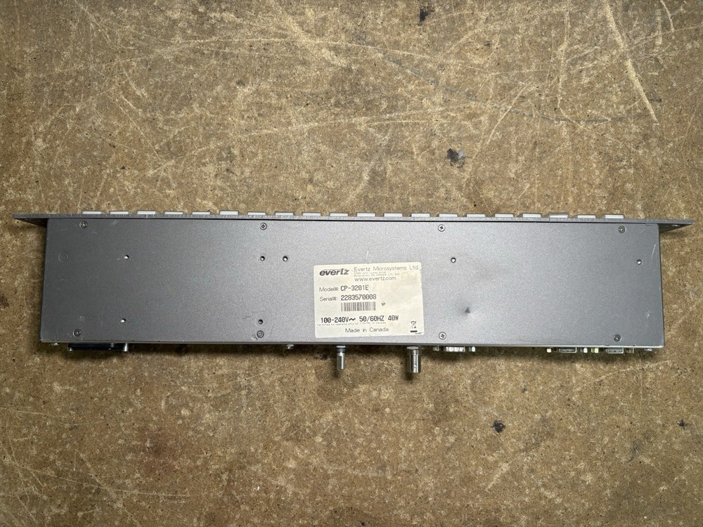 EVERTZ QUARTZ CP-3201E