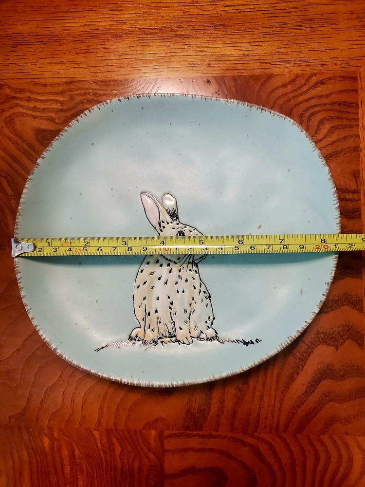 Dinnerware Set Easter Bunny Rabbit-Themed 15-Piece Ceramic Spectrum designz”
