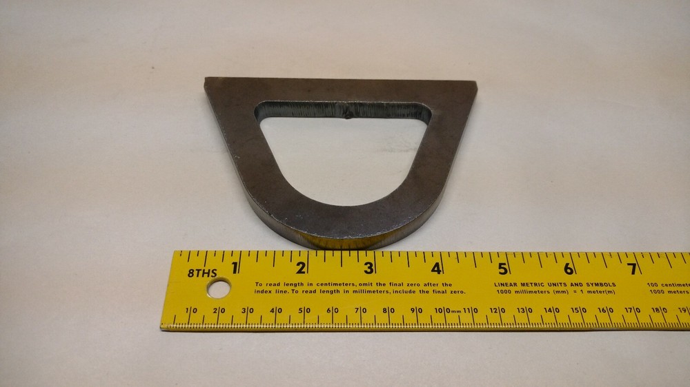 1/4" WELD ON LIFTING EYE - D-RING - SHACKLE MOUNT - TRAILER TIE DOWN - TOW STRAP