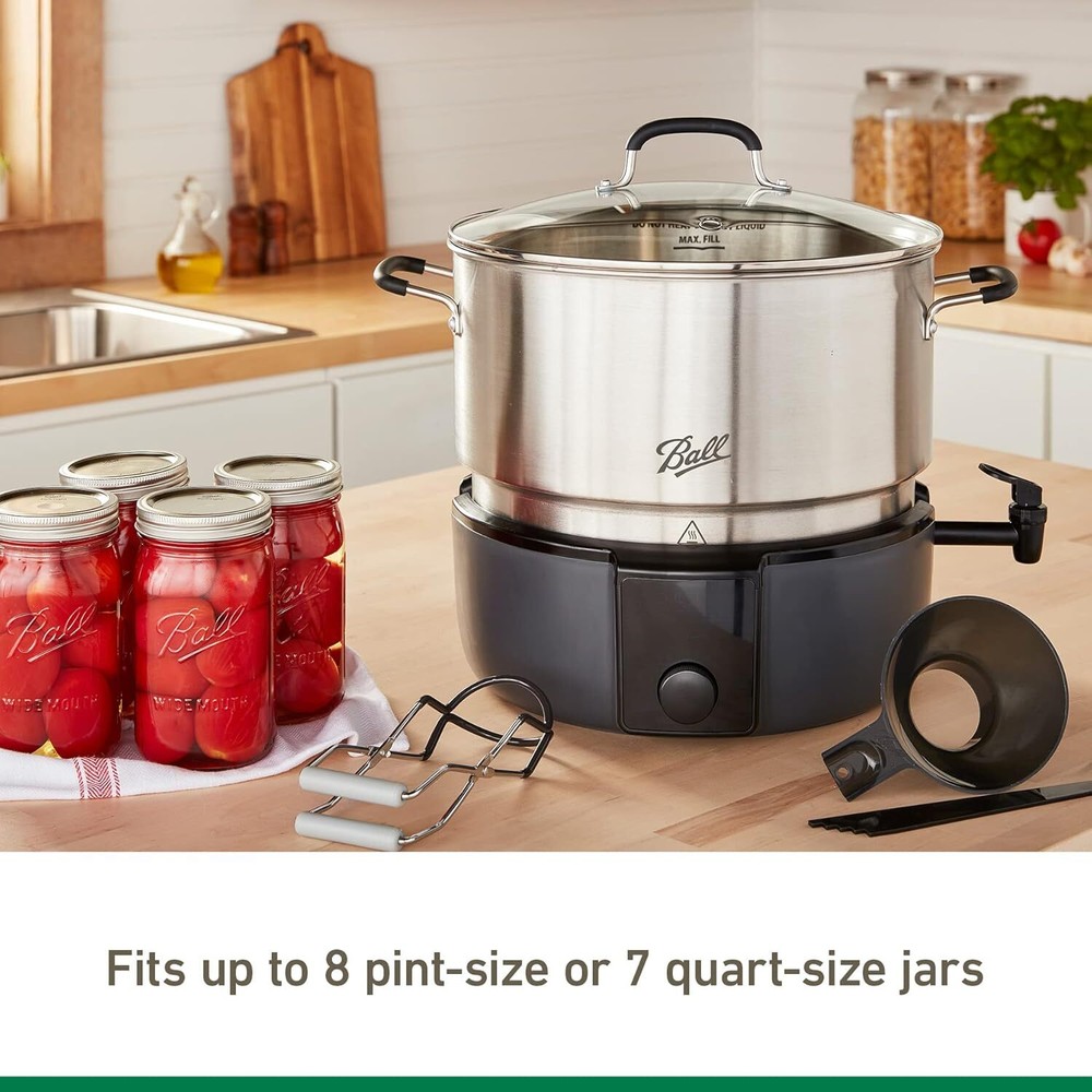 EasyCanner Electric Water Bath Canner,21-quart capacity