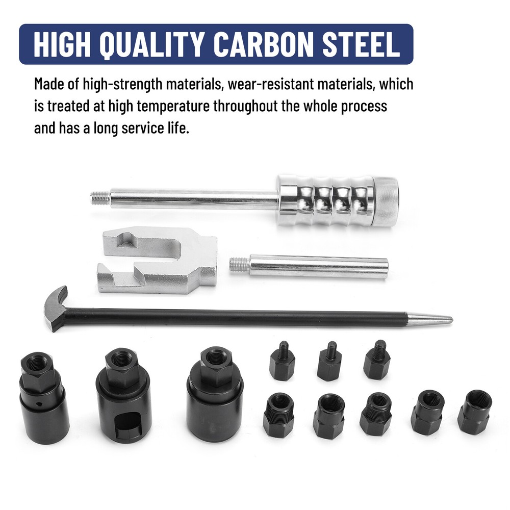 Auto Truck Diesel Injector Extractor Slide Hammer Puller Extractor Complete Set