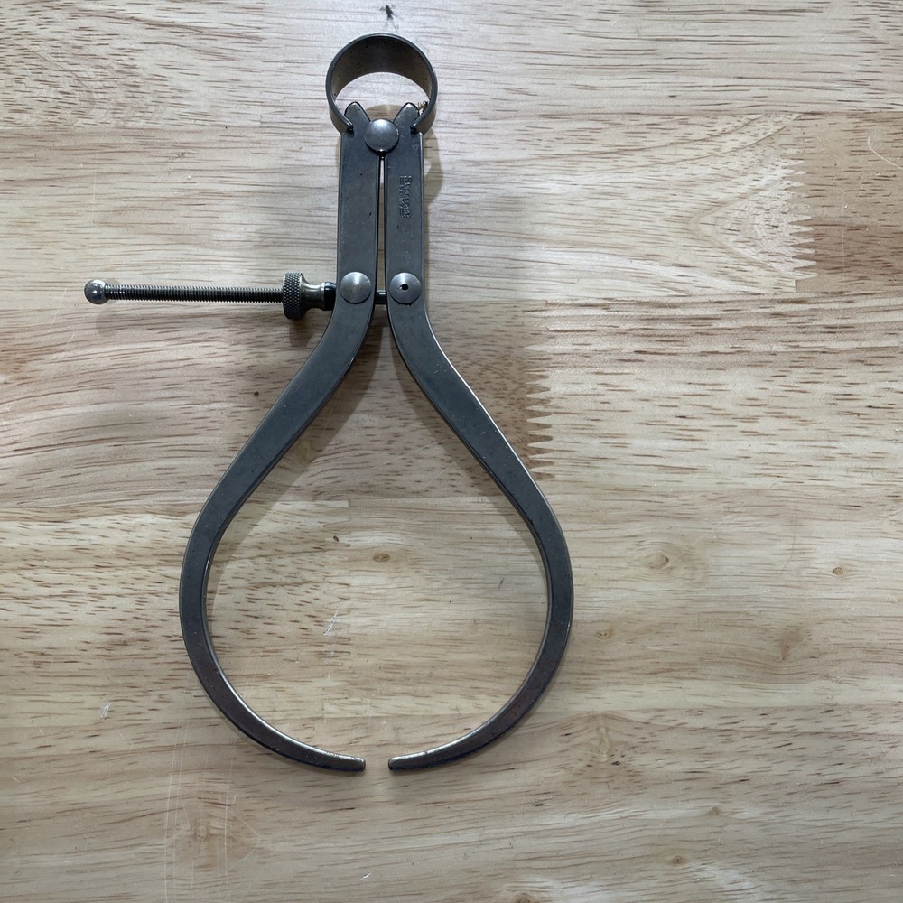 Starrett 79A-6 Yankee Spring-Type Outside Caliper with Spring Nut  6"