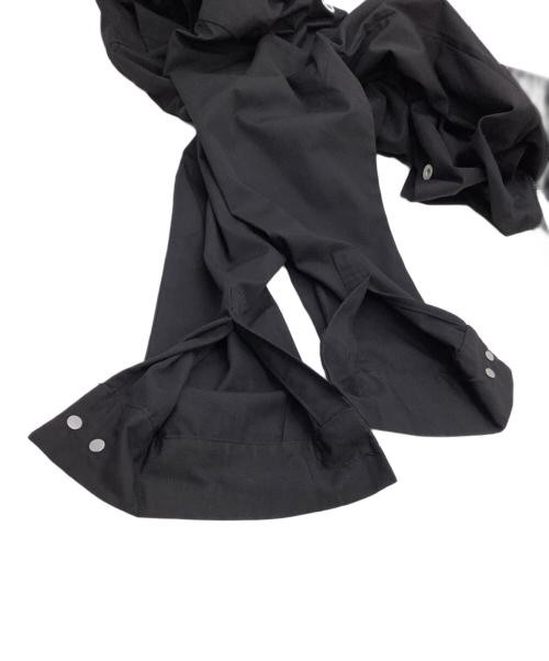 PINK DRAGON button-down shirt black