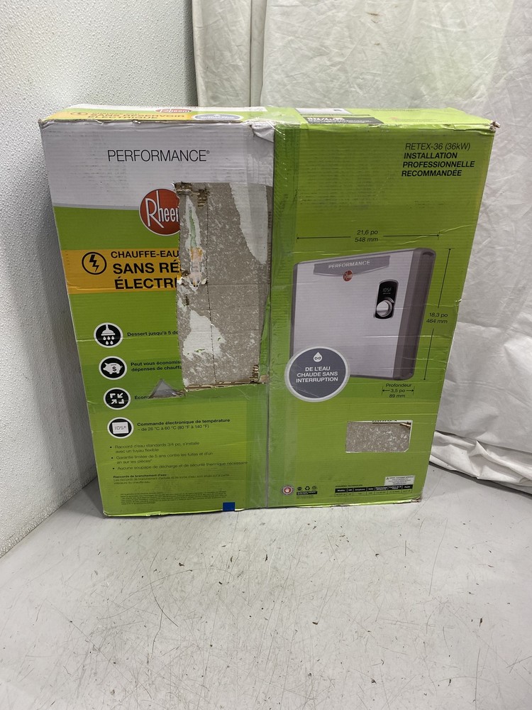 Rheem Performance RETEX-36 Tankless Electric Water Heater