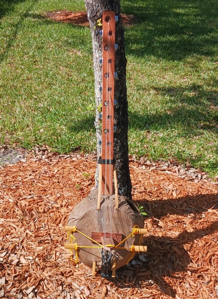 West African-style harp (kamale ngoni)