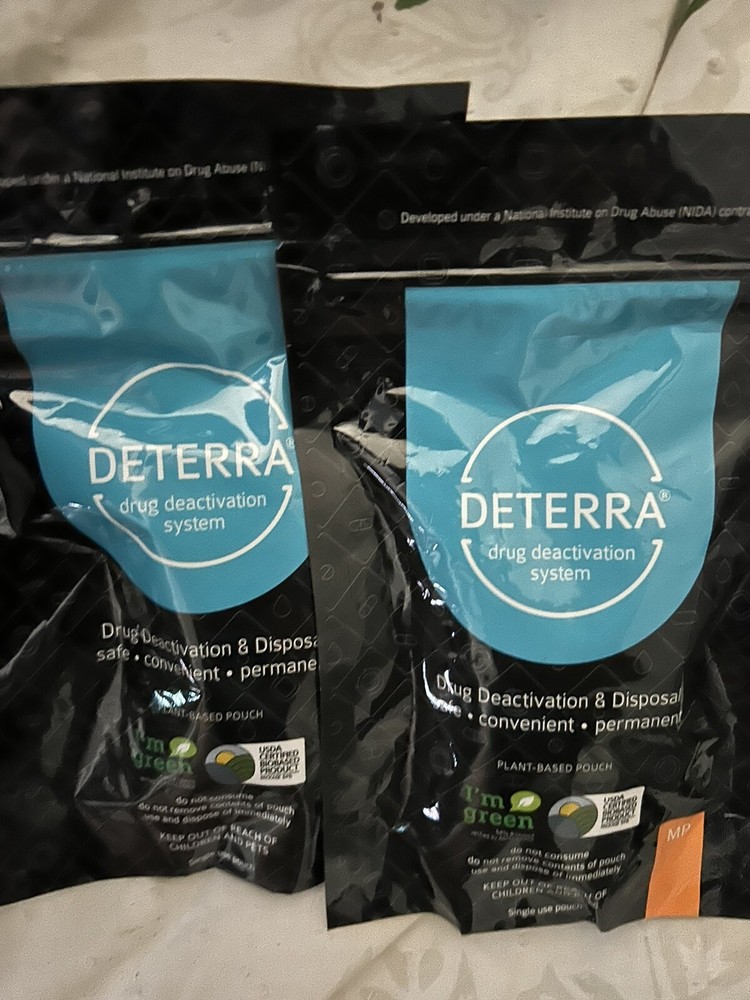 deterra drug deactivation Pouch