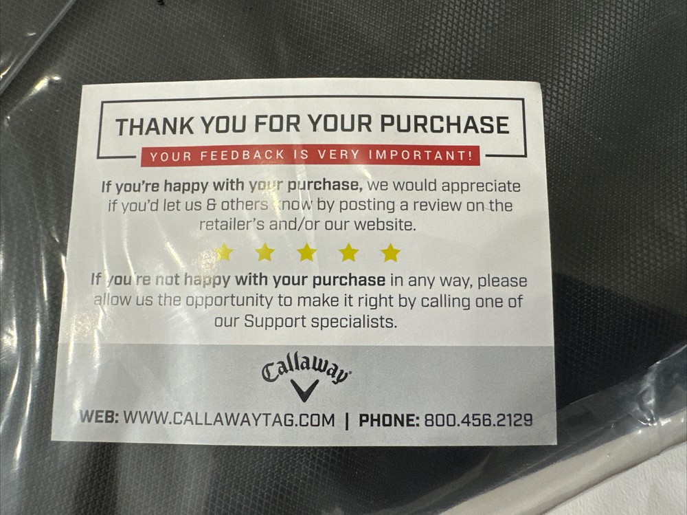 NEW Callaway Golf Trunk Organizer Locker