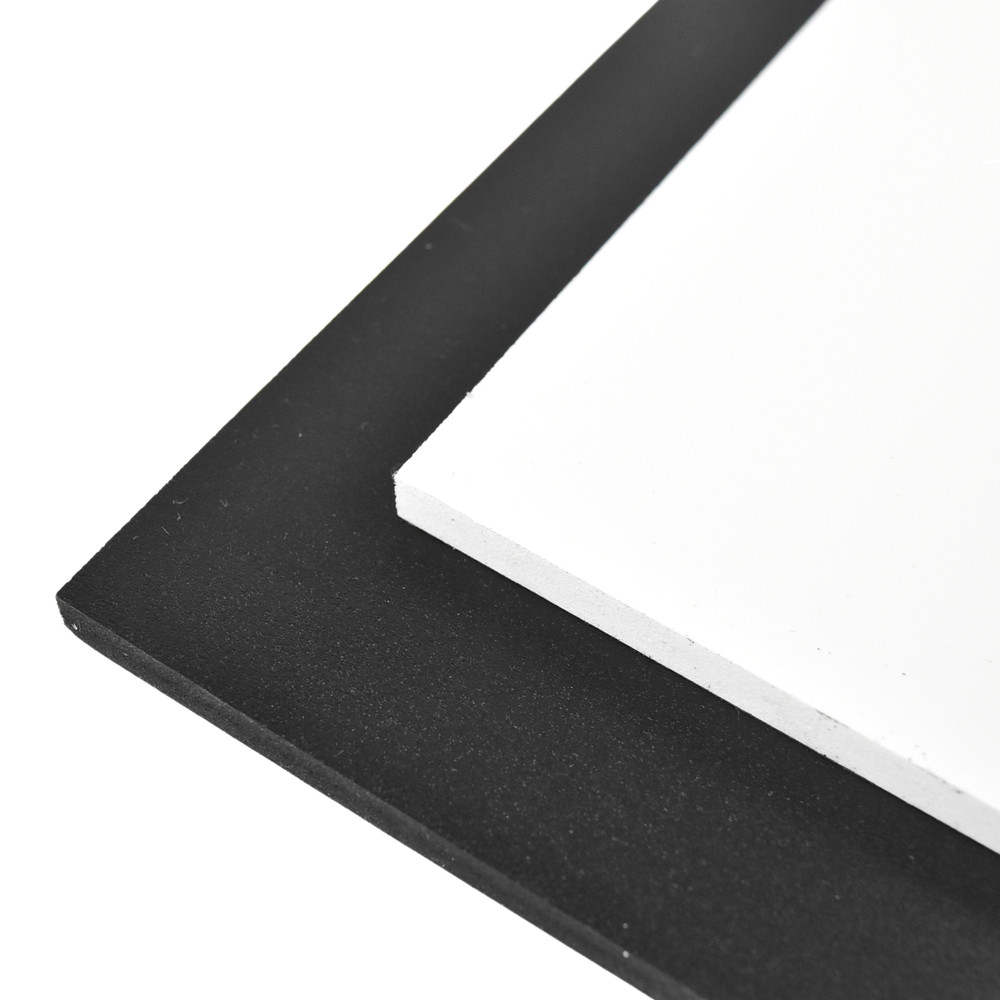 BuyPlastic Black Expanded PVC Plastic Sheet  12mm (1/2") x 12" x 48"