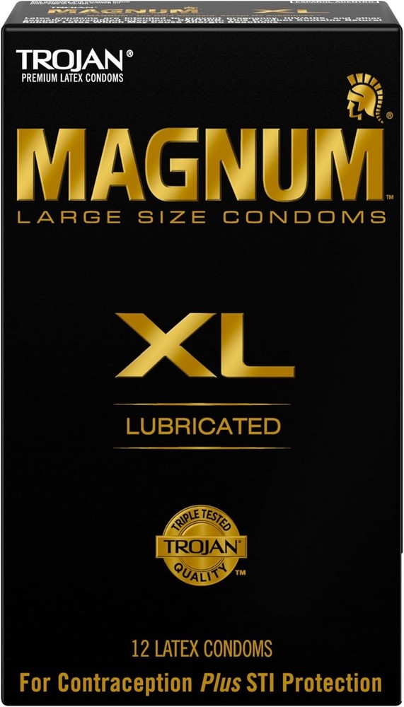 TROJAN Magnum Condoms 12 Count