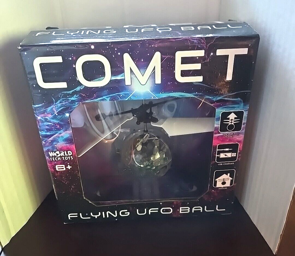 World Tech Comet Flying UFO Ball with LED Effect- NEW
