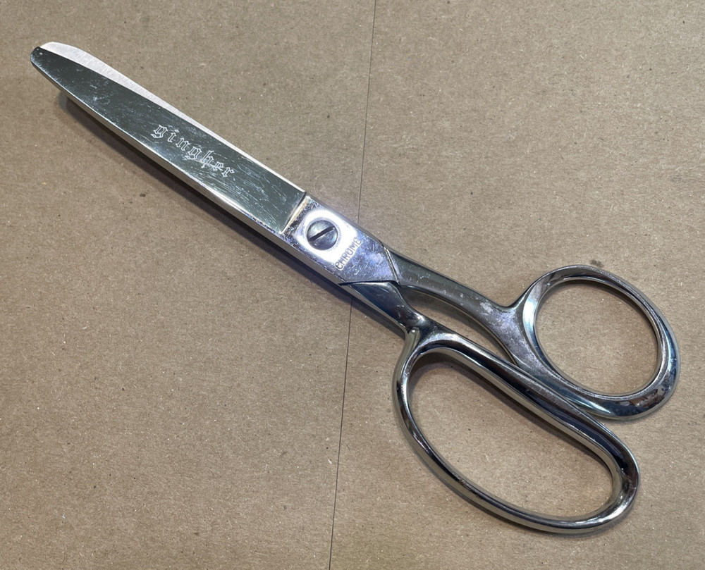 Gingher Scissors 8" Chrome Brazil