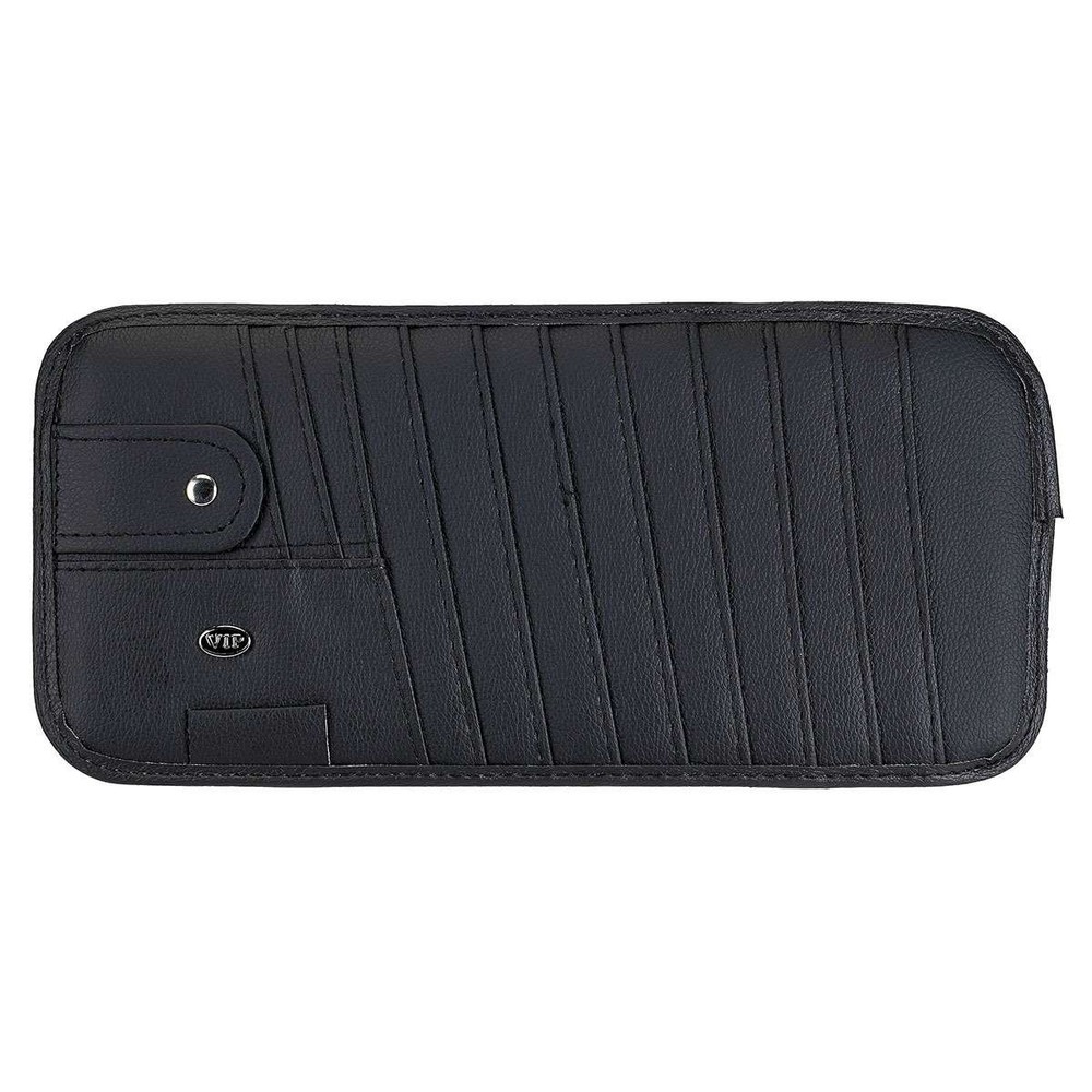 Car CD Holder DVD Vehicle Visor Storage Organizer Large Capacity CD Visor Case