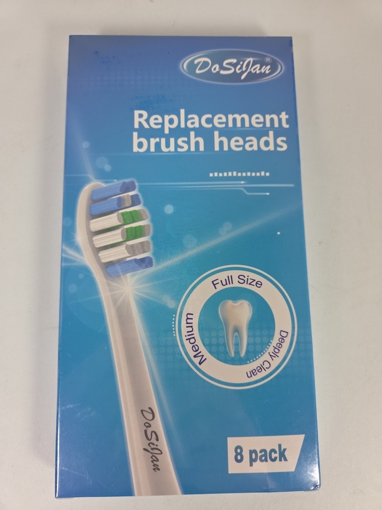 DoSiJan 8PCS Replacement Toothbrush Heads for Philips Sonicare Toothbrush C2, G3