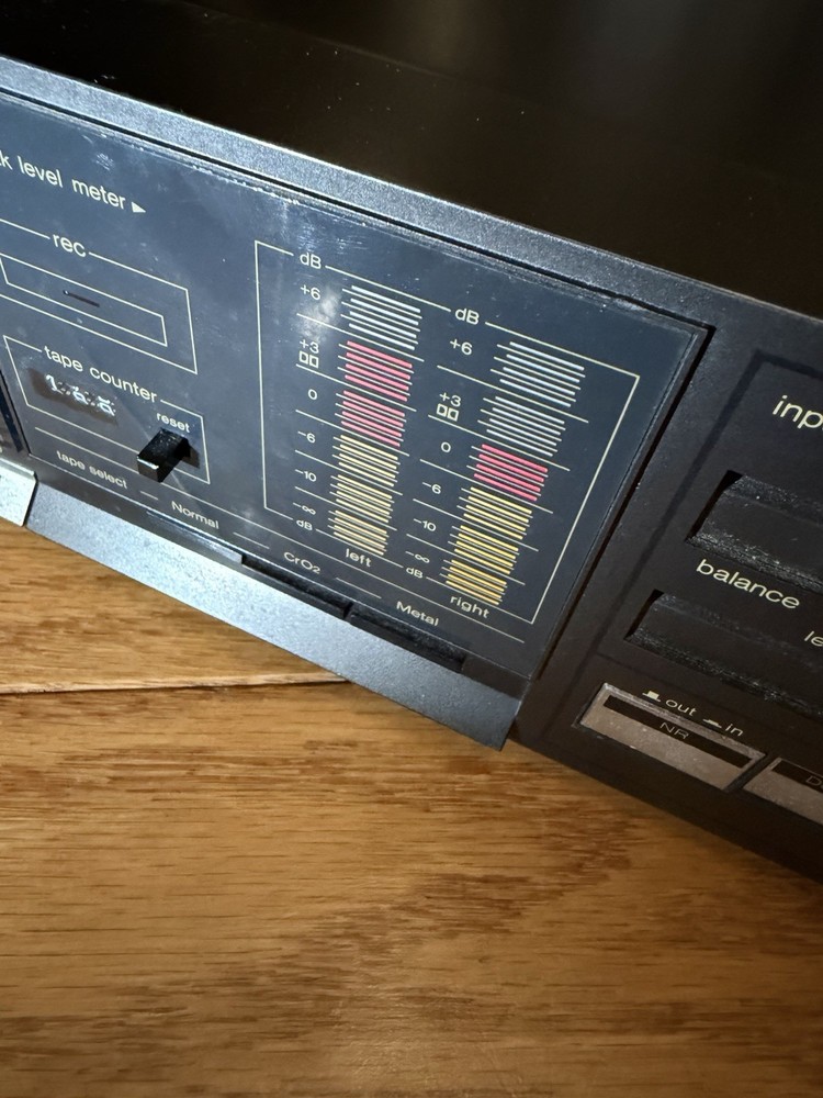 Technics RS-D400 Cassette Deck Tested Good