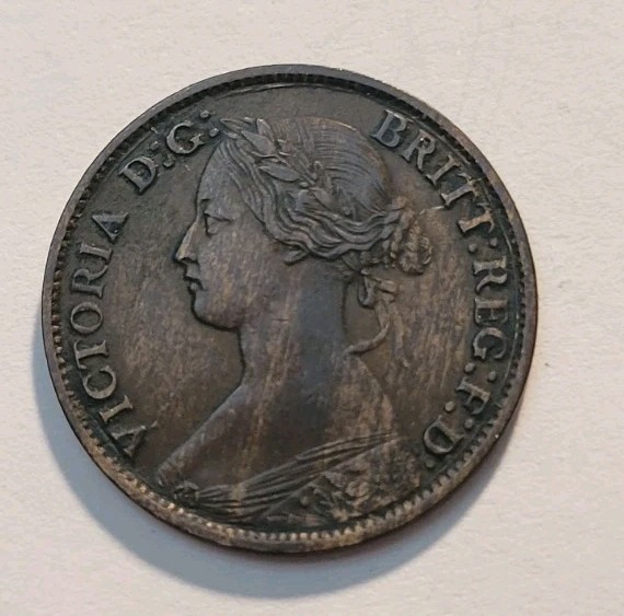 1861 Nova Scotia Canada 1/2 Cent