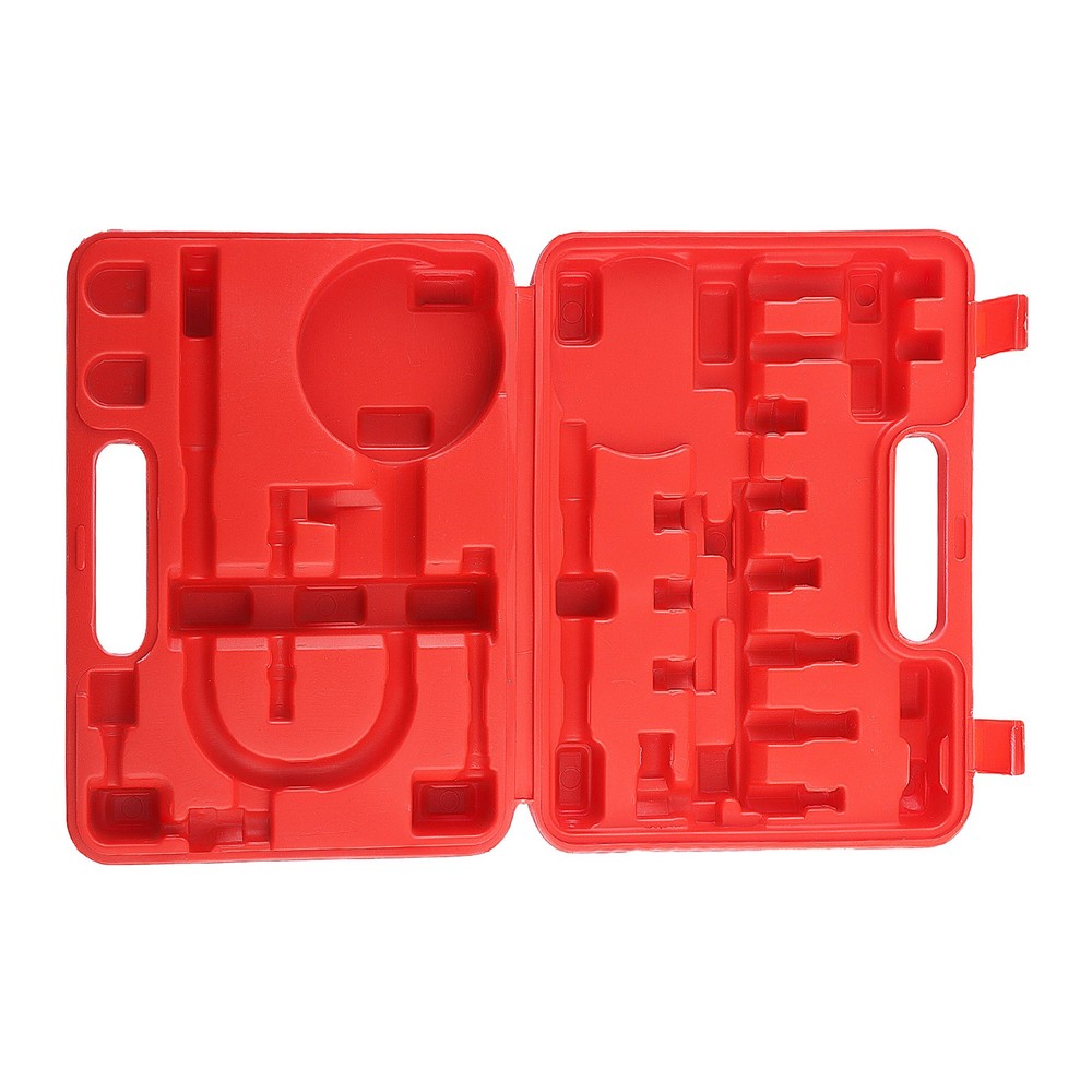Engine Fuel Injection Pump Pressure Tester Manometer Gauge Adapter Tool Set