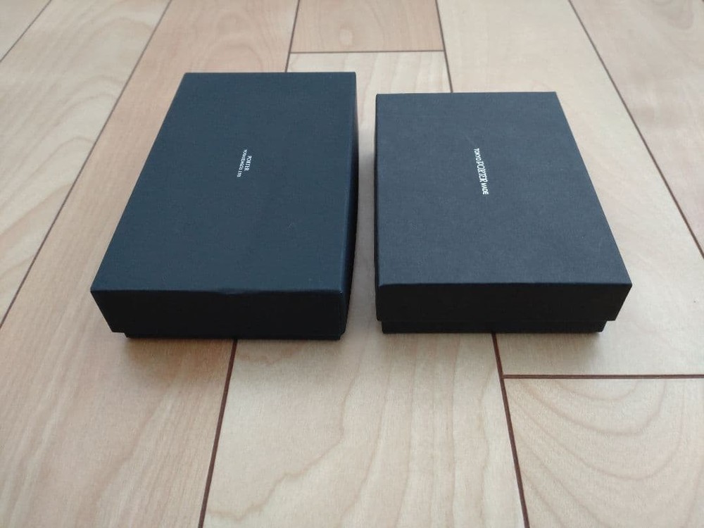 [Box only] PORTER box set of 2 black