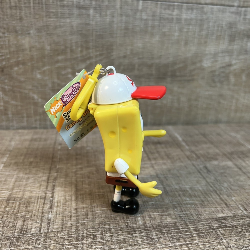 2004 SpongeBob SquarePants Candy Buddy Backpack Clip Keychain FIGURE ONLY