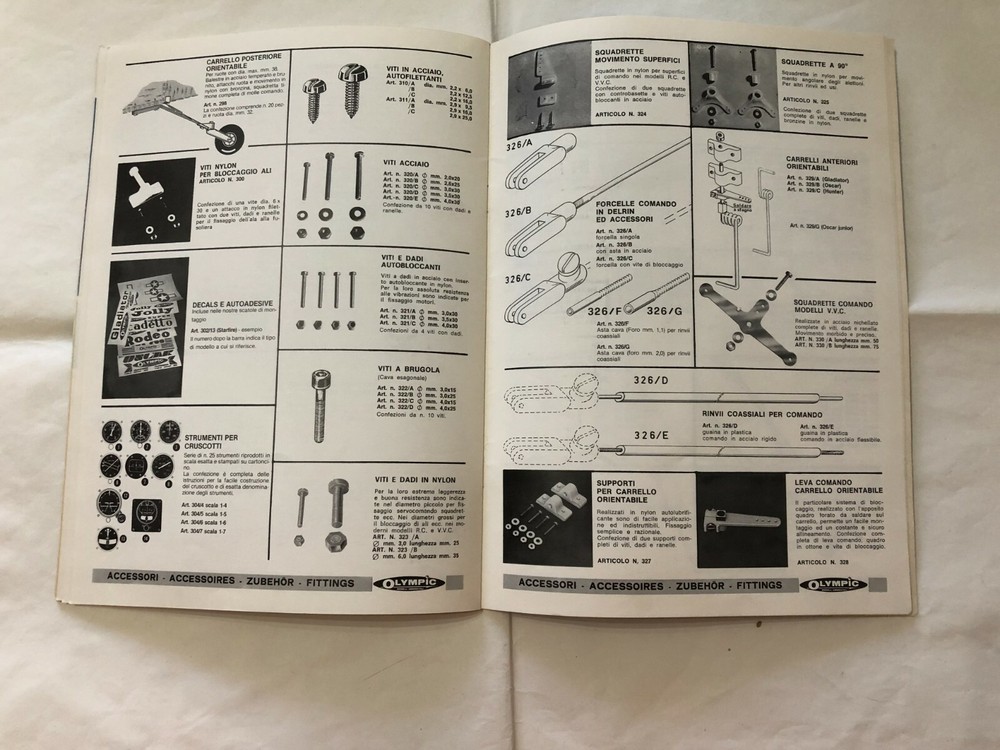 OLYMPIC CATALOG MODELS AIRCRAFT NAVAL.