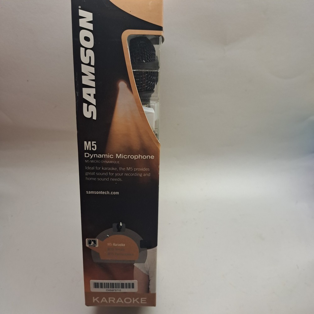 BRAND NEW! Samson Karaoke Dynamic Microphone M5 (85)